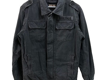 Pepe Jeans Heritage Field Jacka Militärjacka Storlek Small