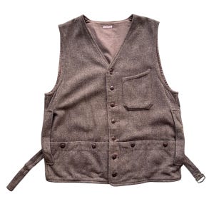 Kapital Wool Tank top Vest Jacket Made In Japan Size L