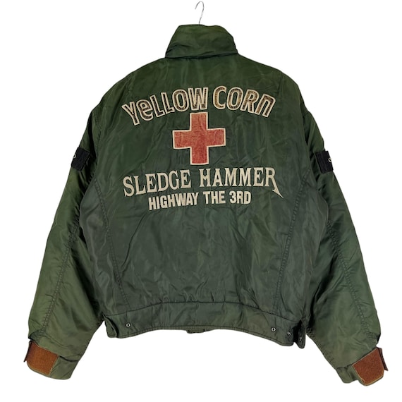 YELLOW CORN HIGHWAY MAGICIAN ジャケット Vintage Yellowcorn Highway Magician Tokyo Yokohama Bomber Jacket