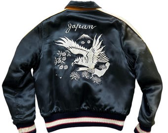 70s 80s Vintage Alpha MA-1 Reversible Bomber Jacket Made in Usa - Etsy