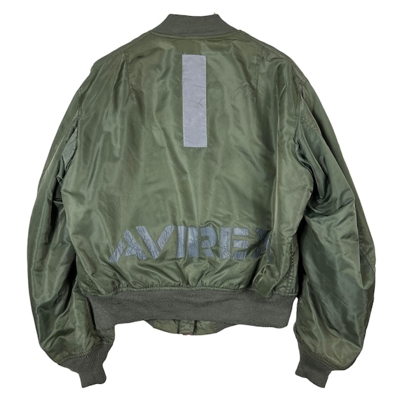 Rare Vintage Avirex Ma-1 Bomber Made in Usa Size L - Etsy