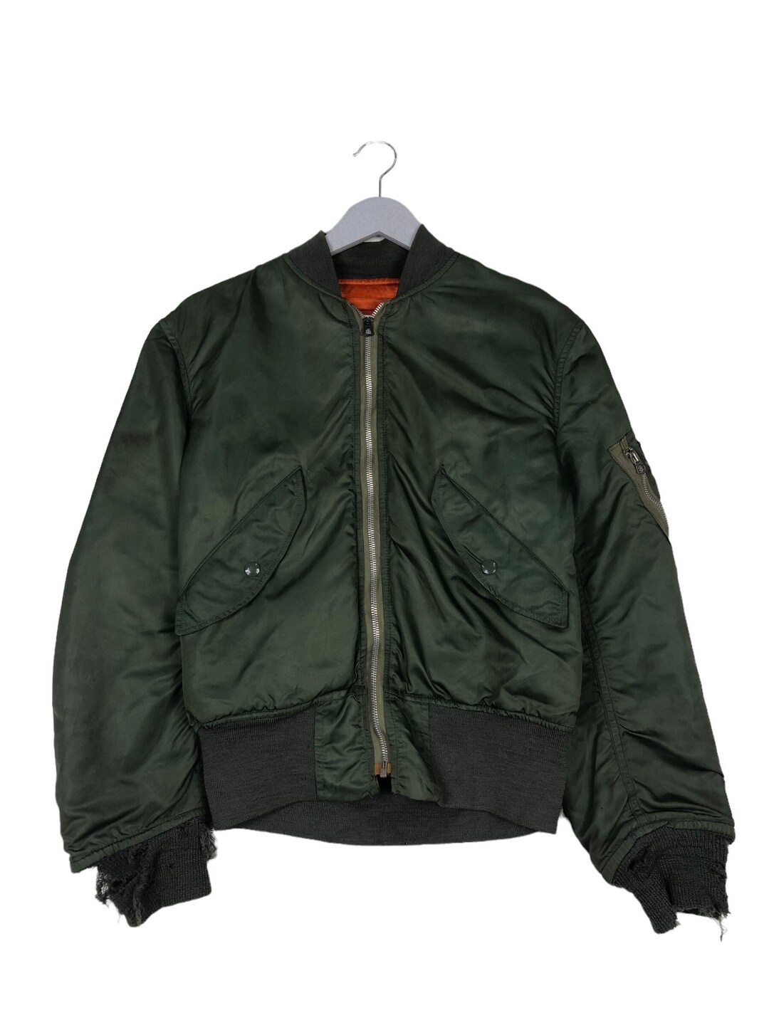 70s MA-1 Alpha社　made in USA sizeL 70s MA-1 Alpha社 made in USA sizeL Vintage 60s 70s USAF Ma 1 Alpha