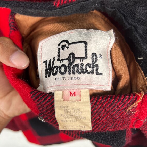 70s 80s Vintage Woolrich Reversible Plaid Check Hunting Jacket