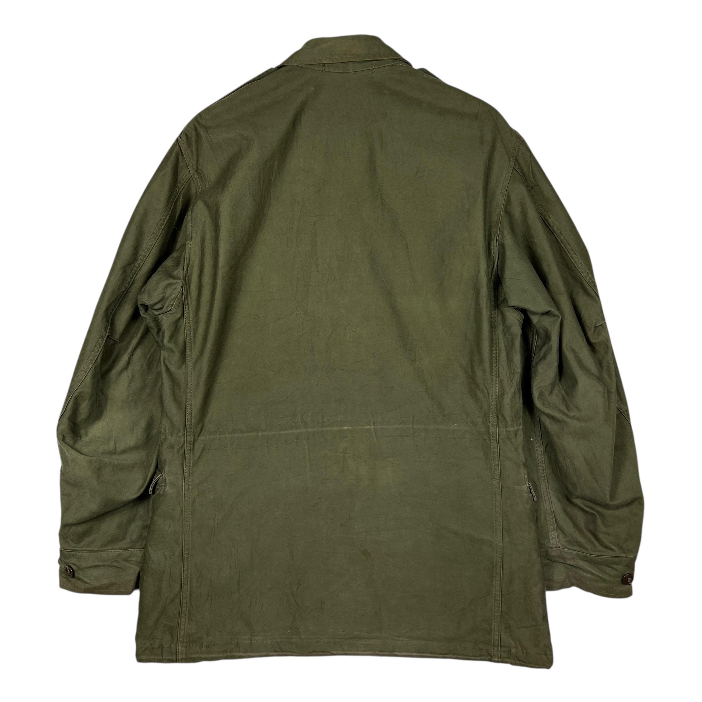 50s Vintage M-51 Field Military Jacket Us Army Conmar Zipper