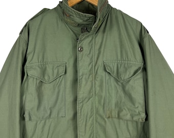 Vintage Alpha Industries M-65 Military Field Jacket - Scovill