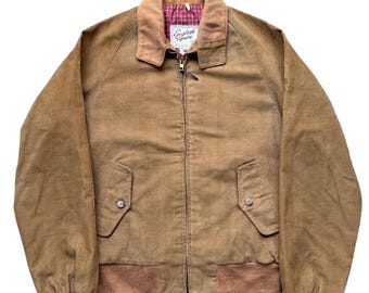 Vintage Limited Edition 80s G9 Baracuta Harrington Jacket Made in