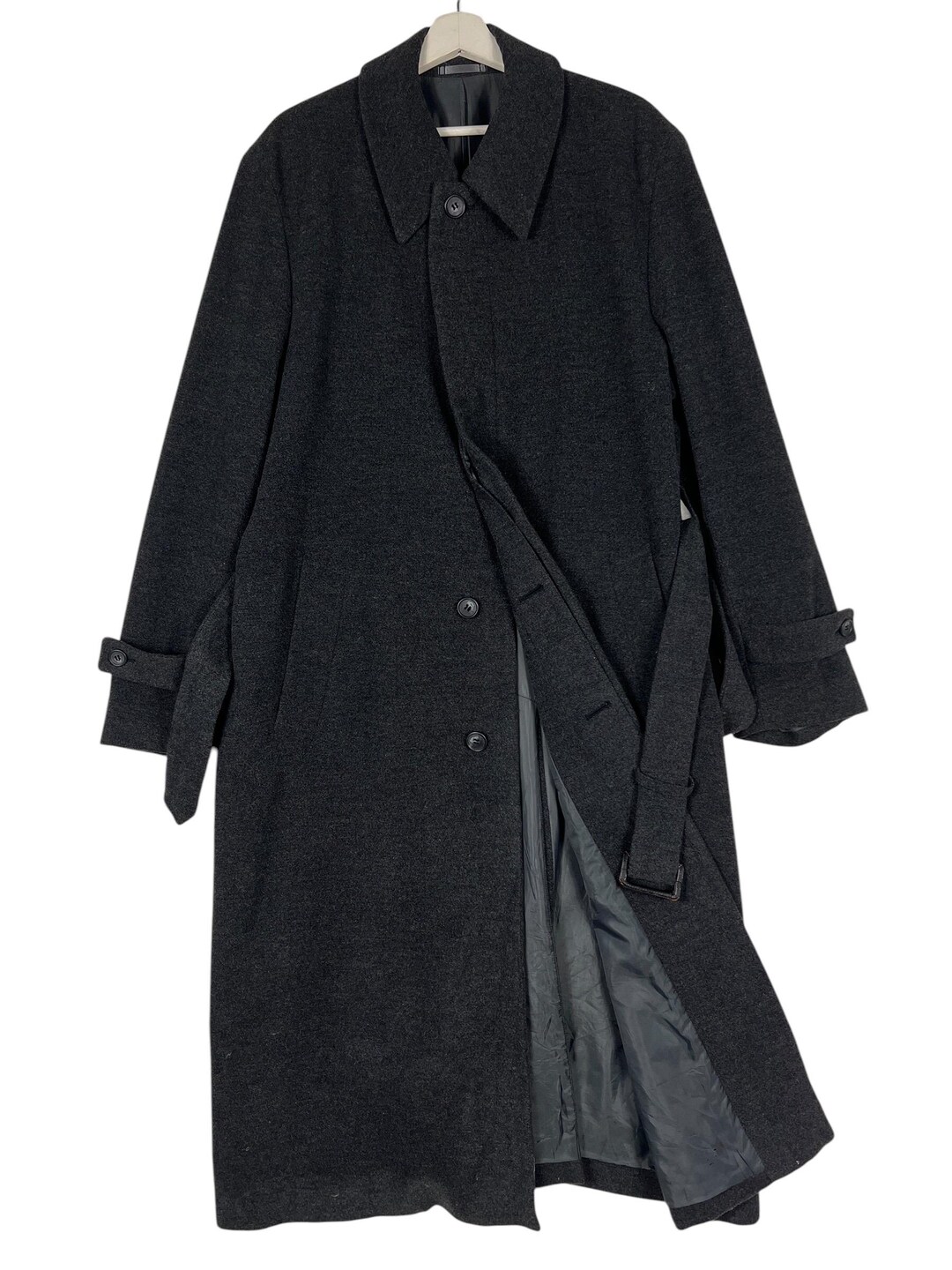 美品！OVERCOAT Wool Shirt ブラック シャツ Wool Shirt 24Wー4―F24T01―NKWS