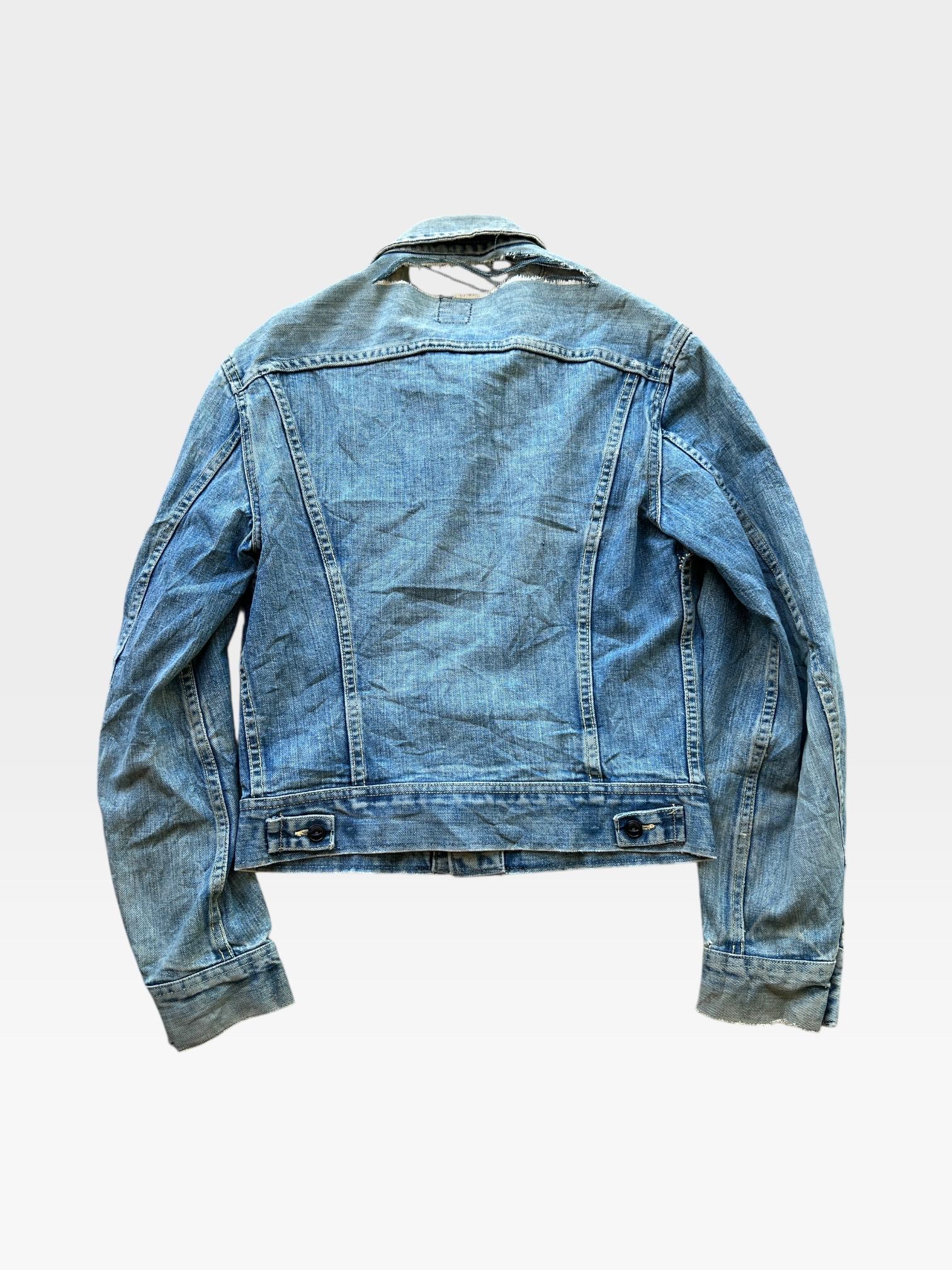 60s Vintage Lee Riders Trucker Jacket- Made in Usa - Size 36 - Etsy
