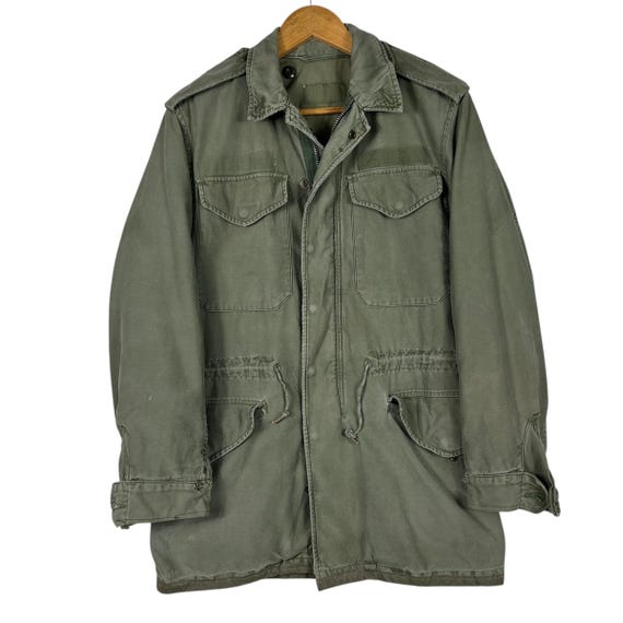 ジャケット・アウター US ARMY OG-107 JACKET 1950s SH2354 Vintage 50s OG 107 Military Field Jacket - Crown Zipper, Made in