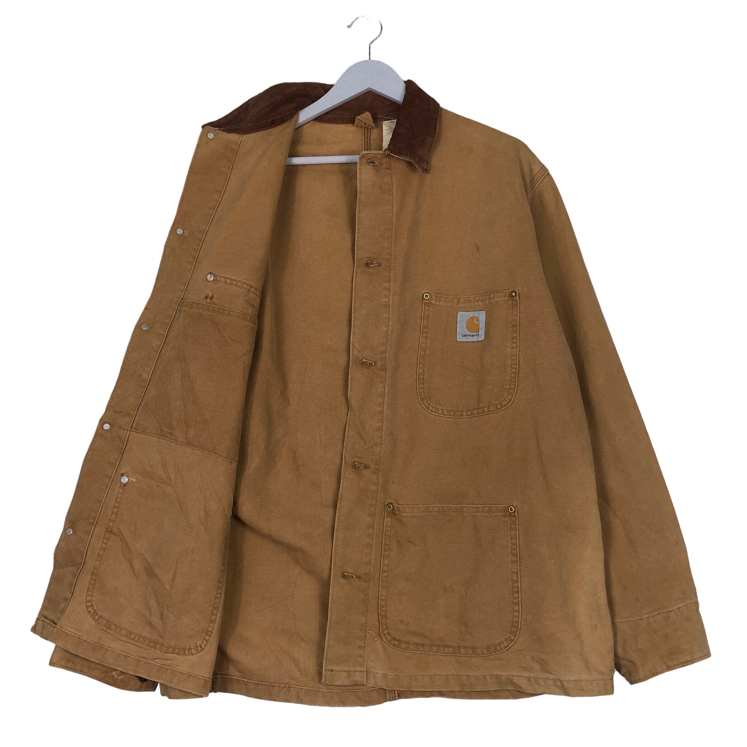 Vintage Carhartt Chore Jacket: 70s-80s Duck Canvas Workwear