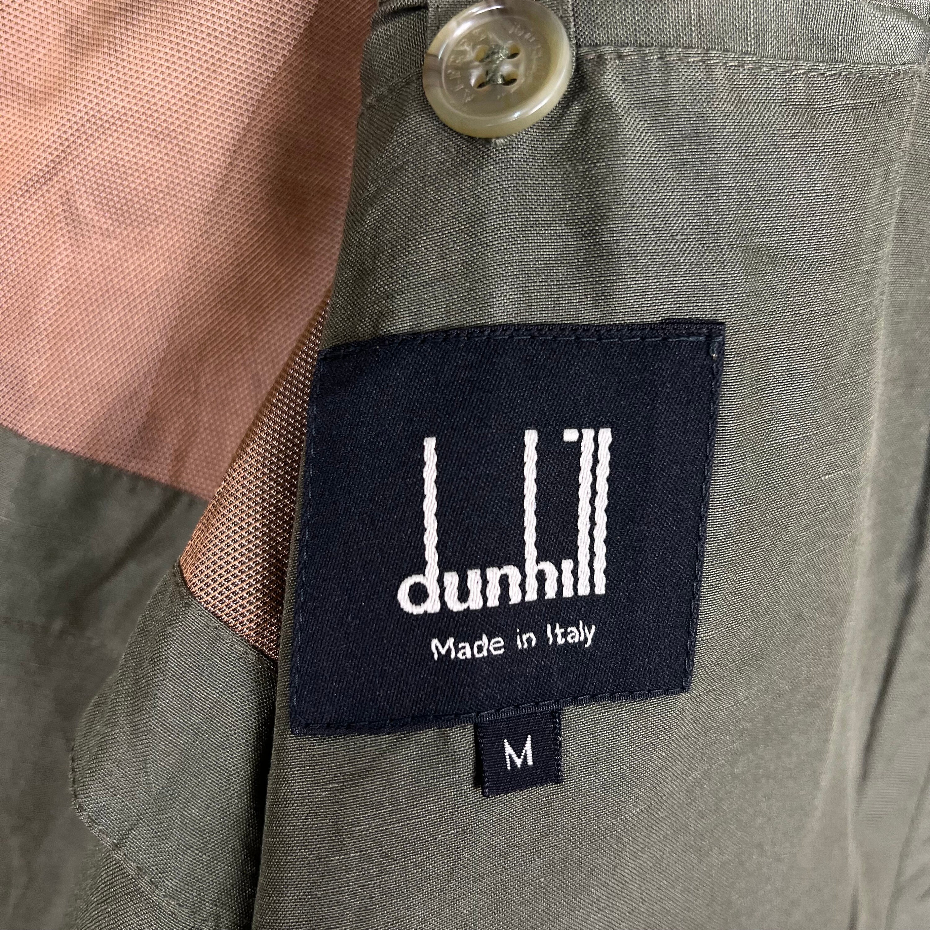 Vintage Dunhill Silk Linen Jacket Made in Italy - Etsy UK