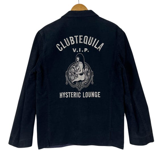 ジャケット・アウター Hysteric Glamour Corduroy Jacket Vintage Hysteric Glamour Embroidered Lounge Jacket - Made in Japan