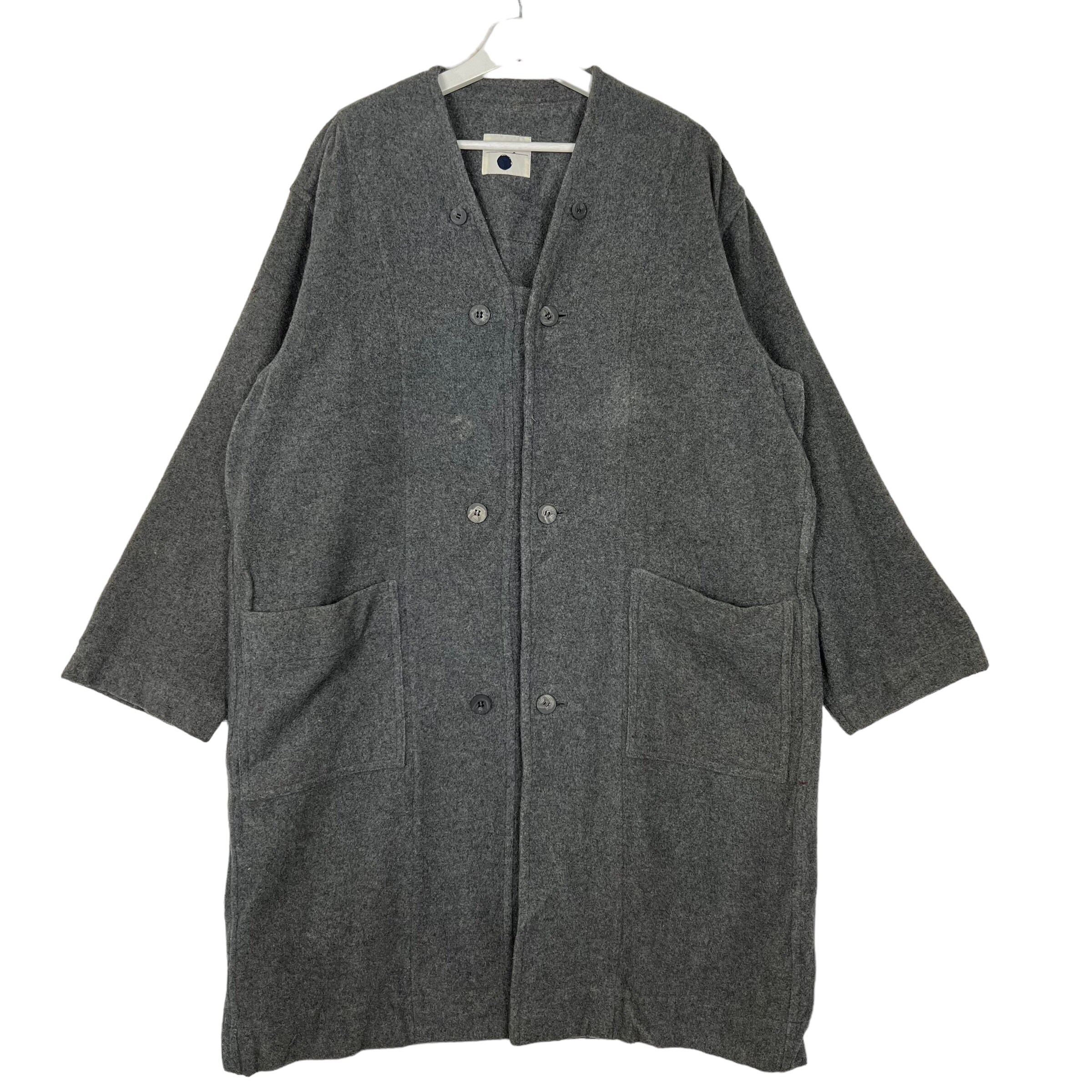 Vintage 80s 90s Plantation Issey Miyake Shawl Wool Double  