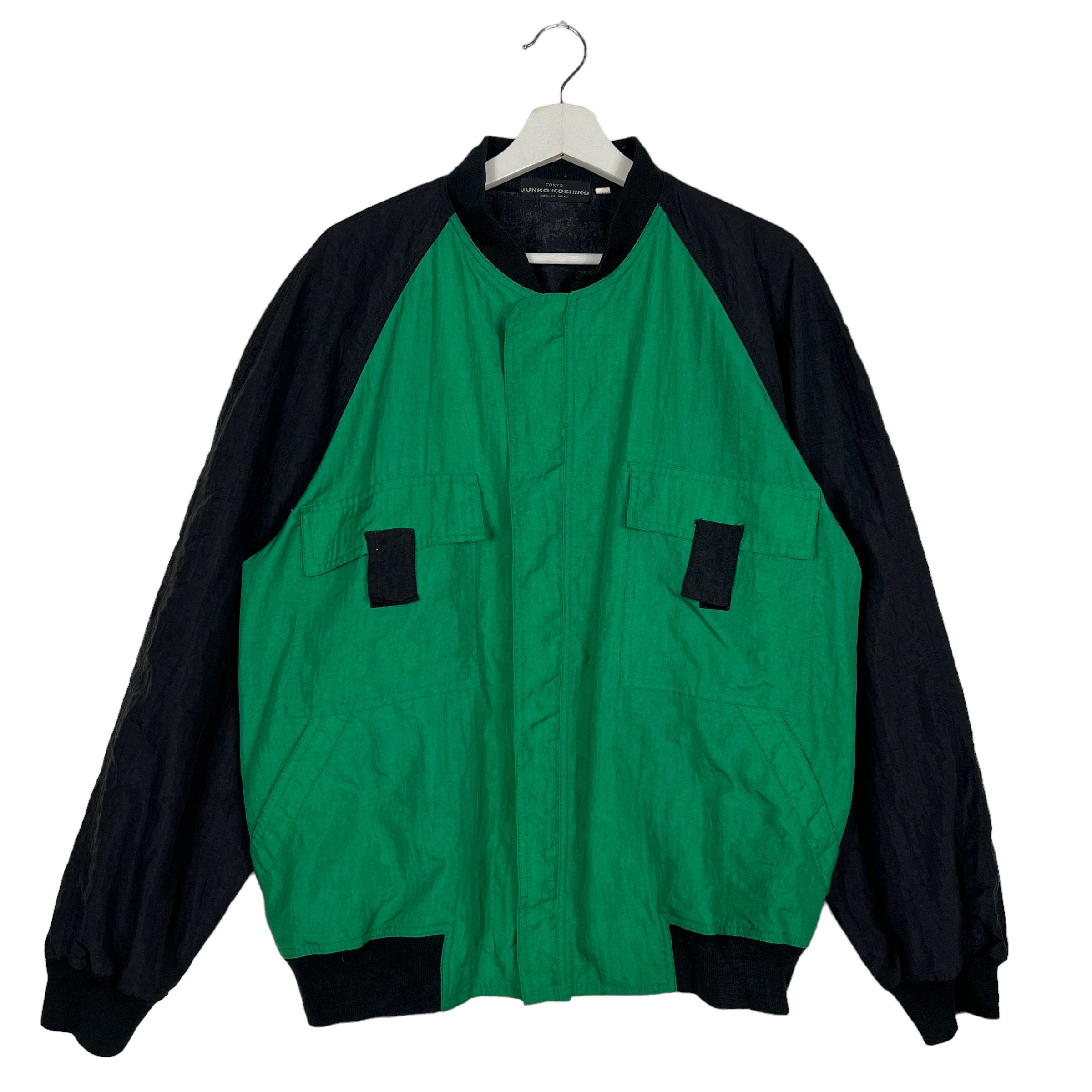 GIANTS ジャケット Junko Koshinoデザイン Retro Asics NPB Tokyo Yomiuri Giants Baseball Junko Koshino Jacket