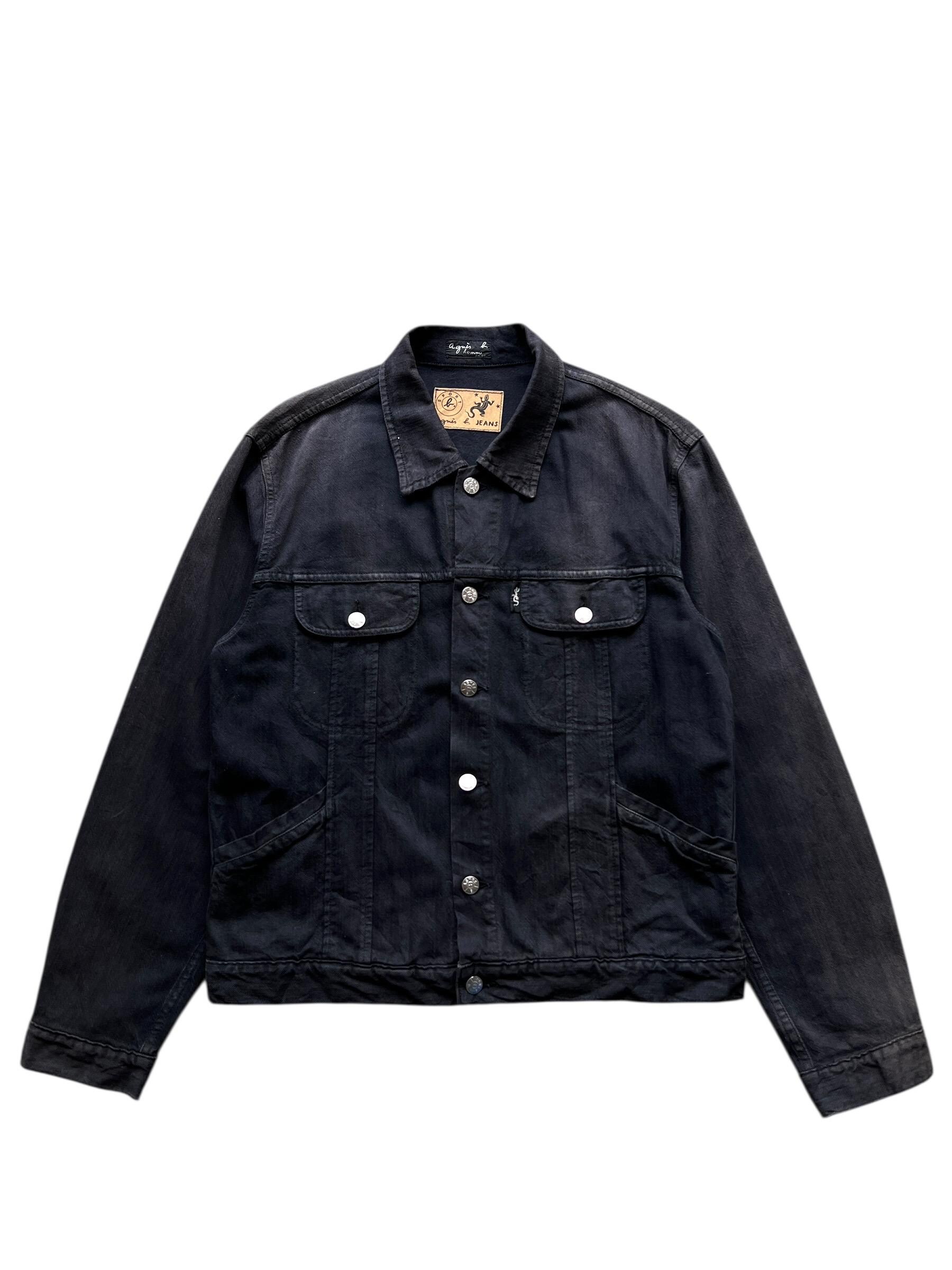 Vintage Agnes B. Denim Trucker Jacket: Made in France, Size M - Etsy
