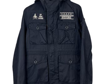 Vintage HYSTERIC GLAMOUR Hysteric Jacket Hysteric Military Patches