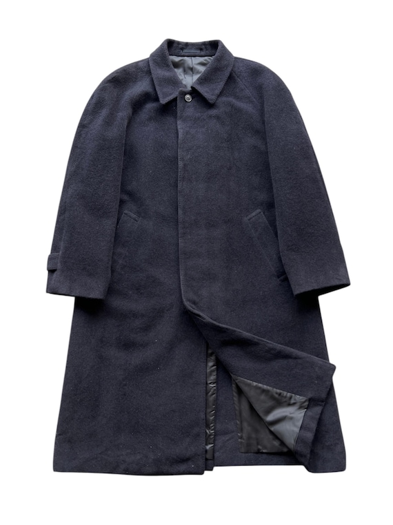 Vintage Yves Saint Laurent Overcoat: YSL Pour Homme, Made in Japan