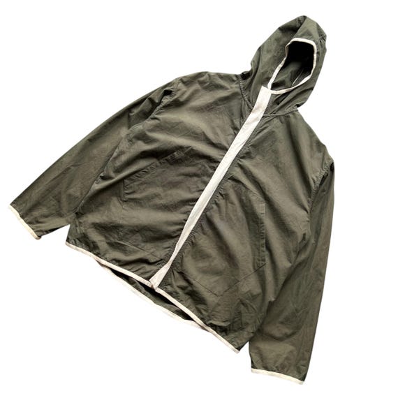 ジャケット・アウター paul harnden / cagoule Paul Harnden Shoemakers Green Military Ventile Cagoule Jacket