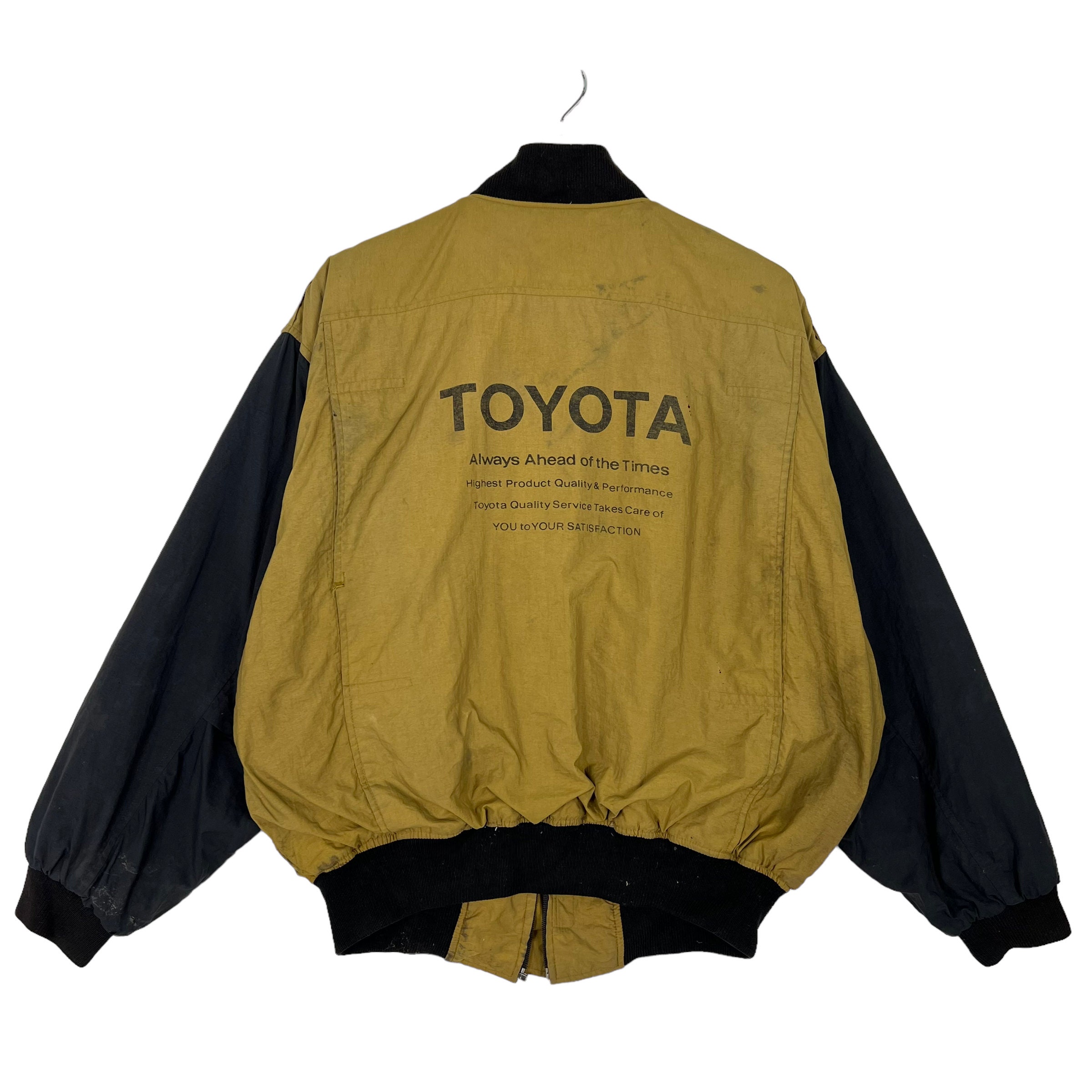 Pick* Vintage Toyota Bomber Jacket - Etsy