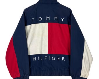 Pick" 90s Tommy Hilfiger Reversible Jacket | Made In China size S