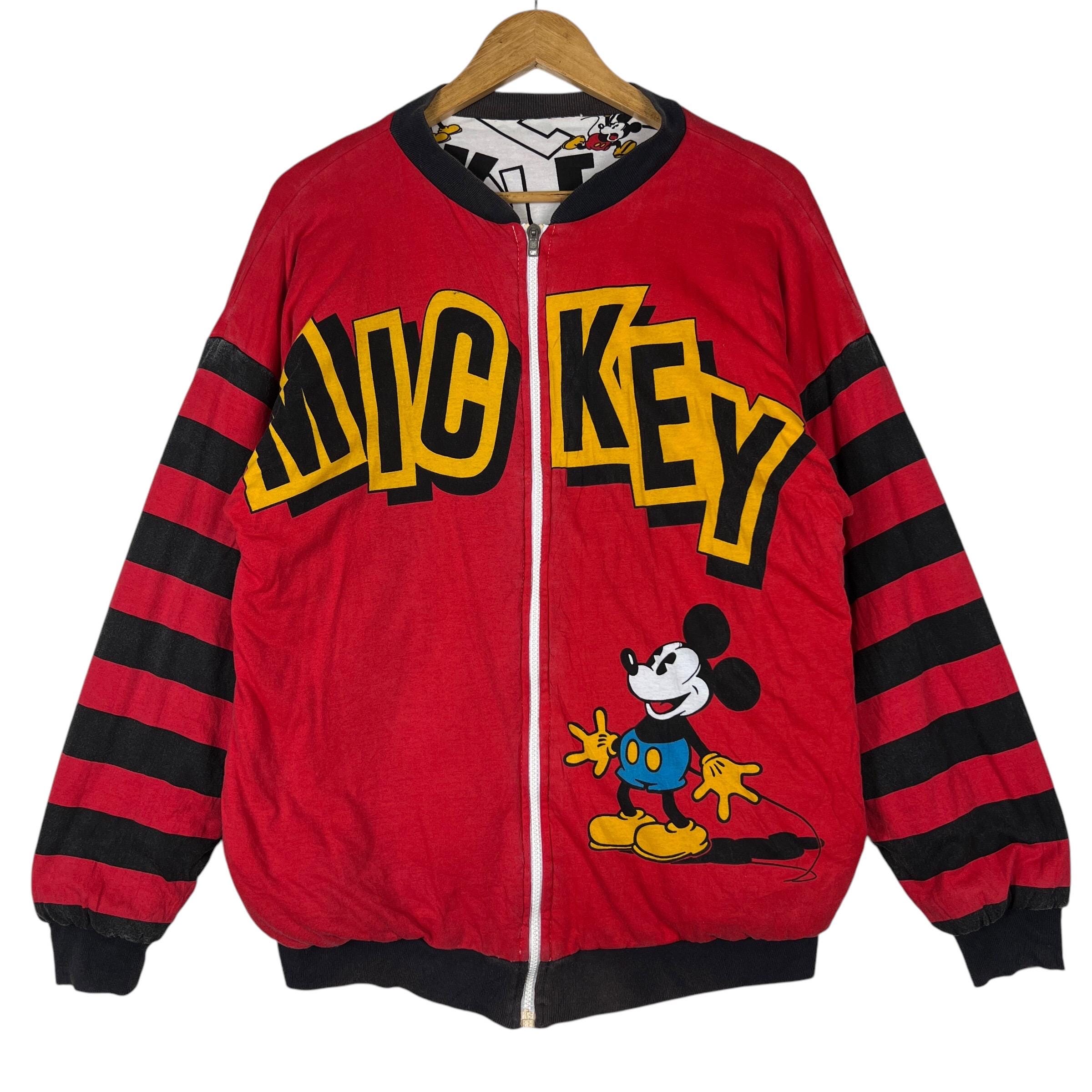 Vintage Reversible Mickey Mouse Jacket - Etsy