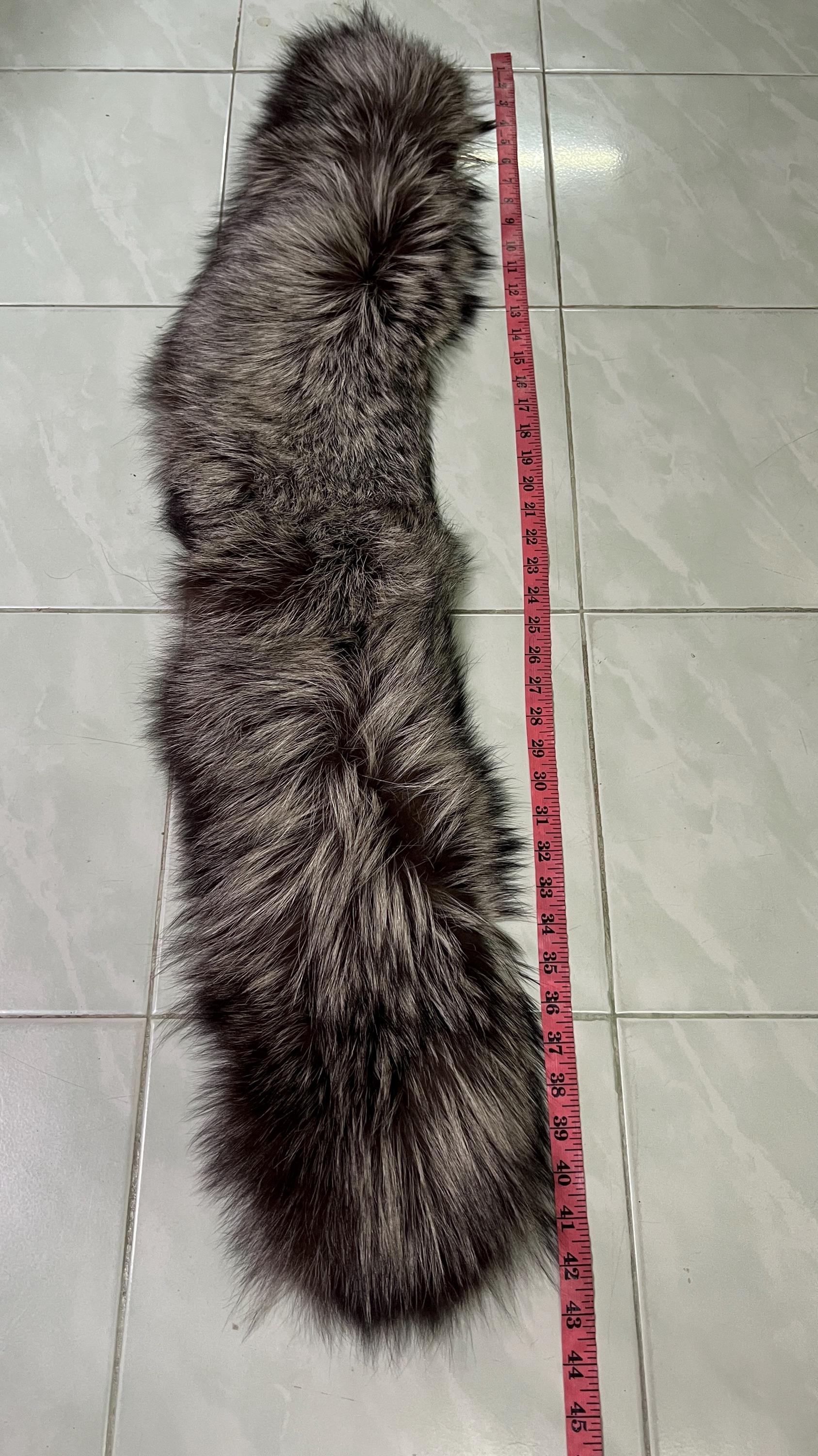 Rare Saga Fox Trim Besatz Garniture Collar Shoulder Scarf