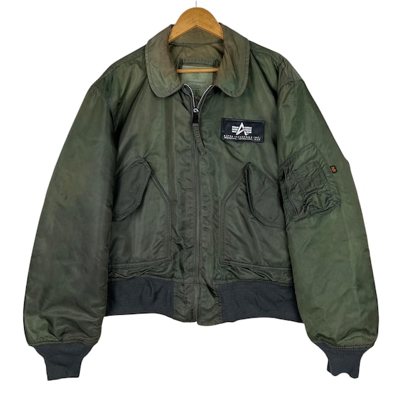 Vintage Alpha Bomber Jacket - Vintage Military CWU-45/P Flight