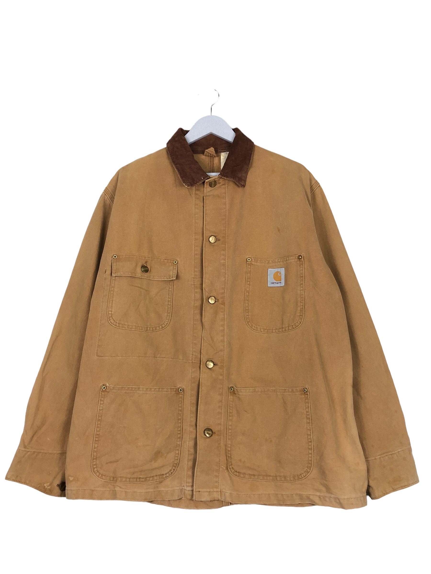 Vintage Carhartt Chore Jacket: 70s-80s Duck Canvas Workwear