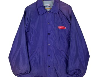 80s 90s Vintage Levis Sunfaded Dyed Coach Jacket | Made In Usa | Size M