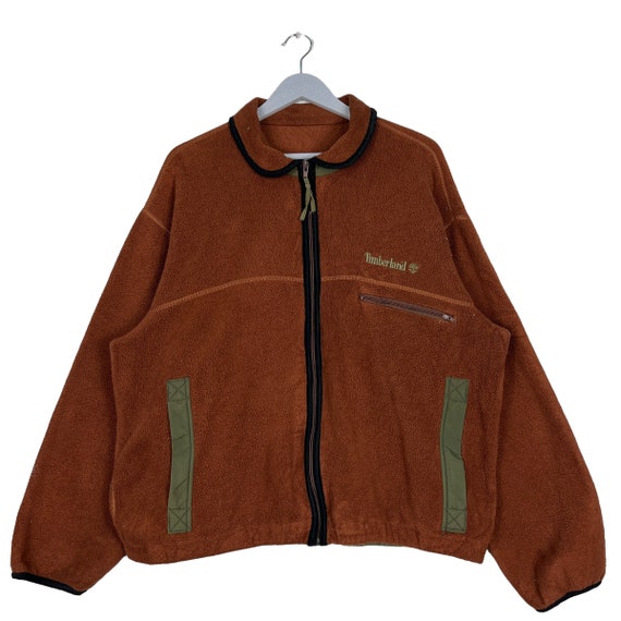 90s Vintage Timberland Fleece Jacket Made in Usa Size M - Etsy Sweden