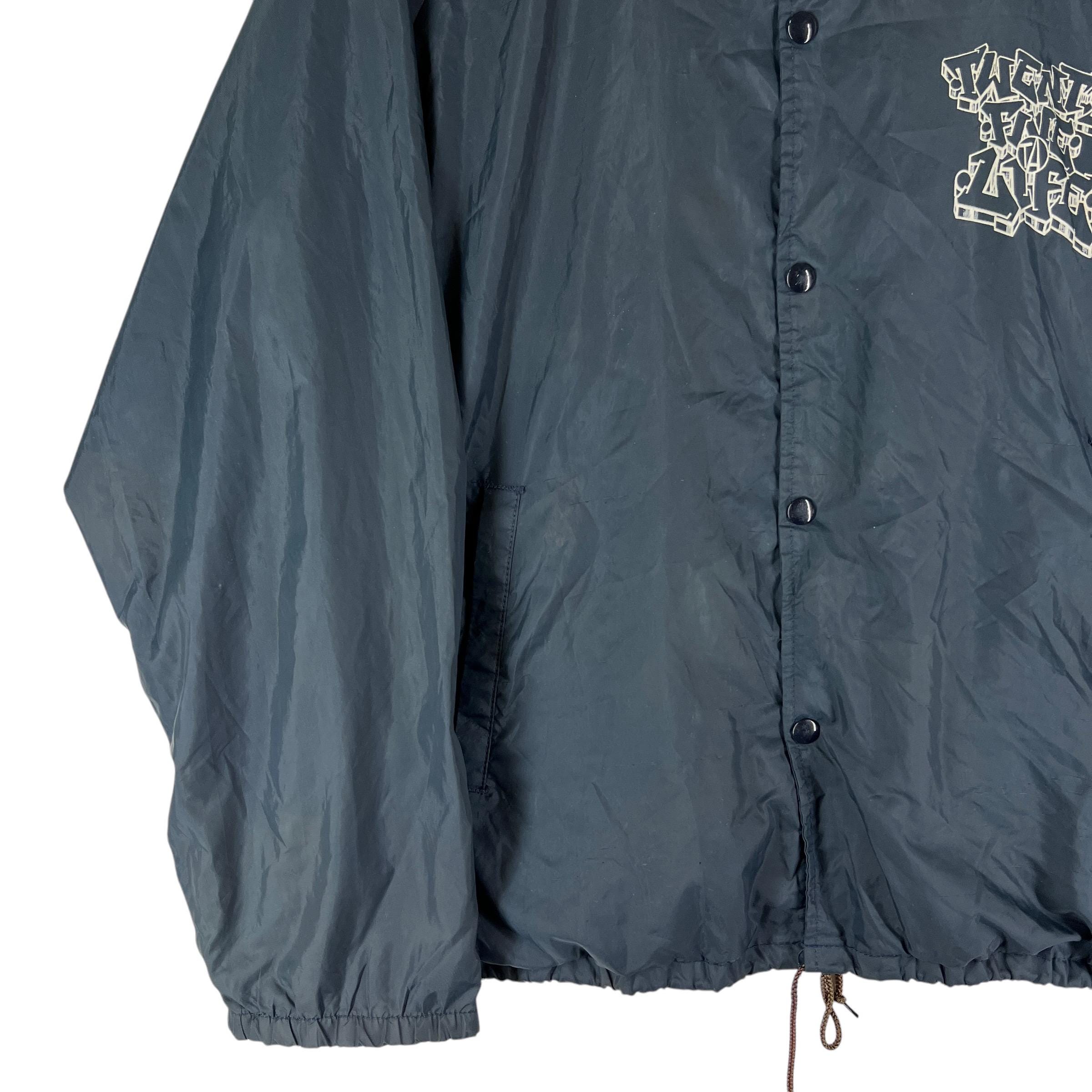 ヴィンテージ 90年代 25 Ta Life ハードコアバンド コーチジャケット