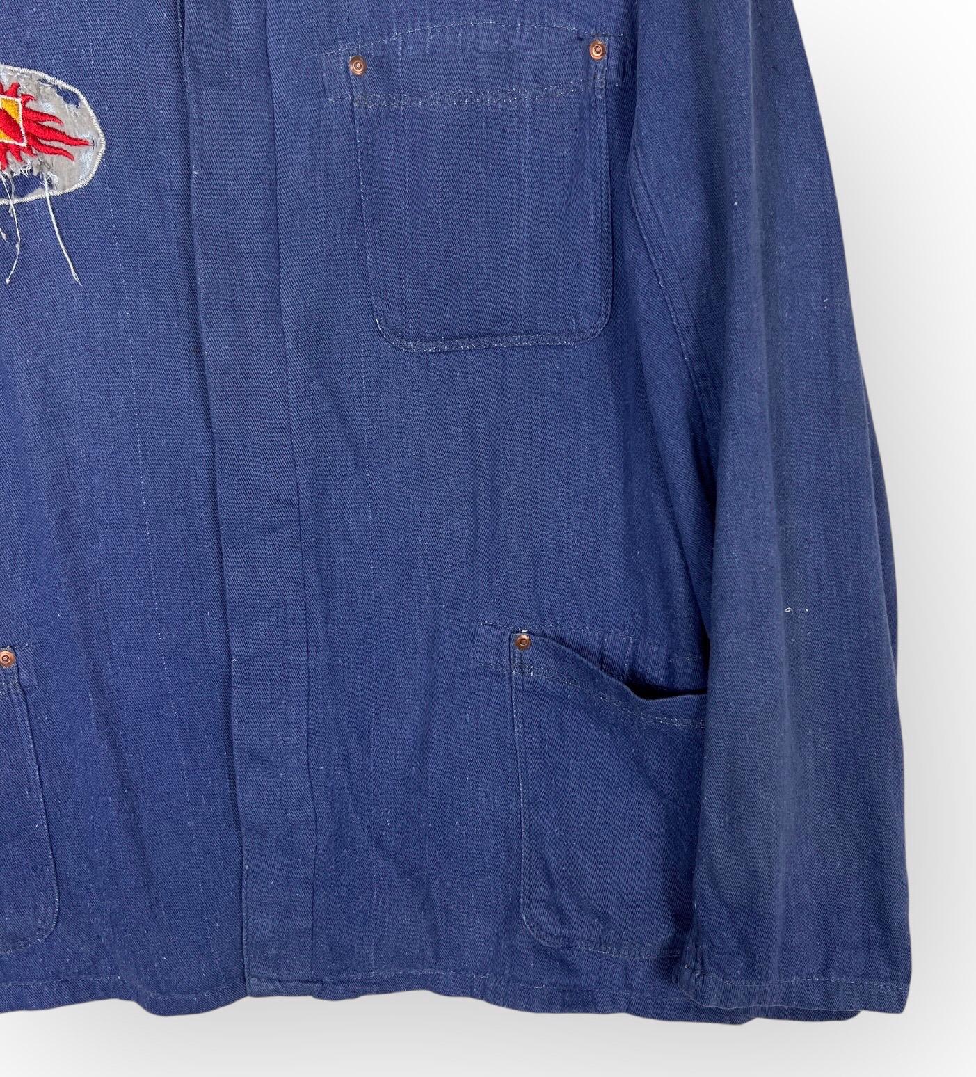 50s Vintage German Worker Jacket - Etsy