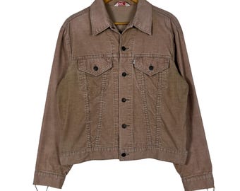 Vintage Levis Type 3 Trucker Corduroy Jacket Made in Usa Size - 40