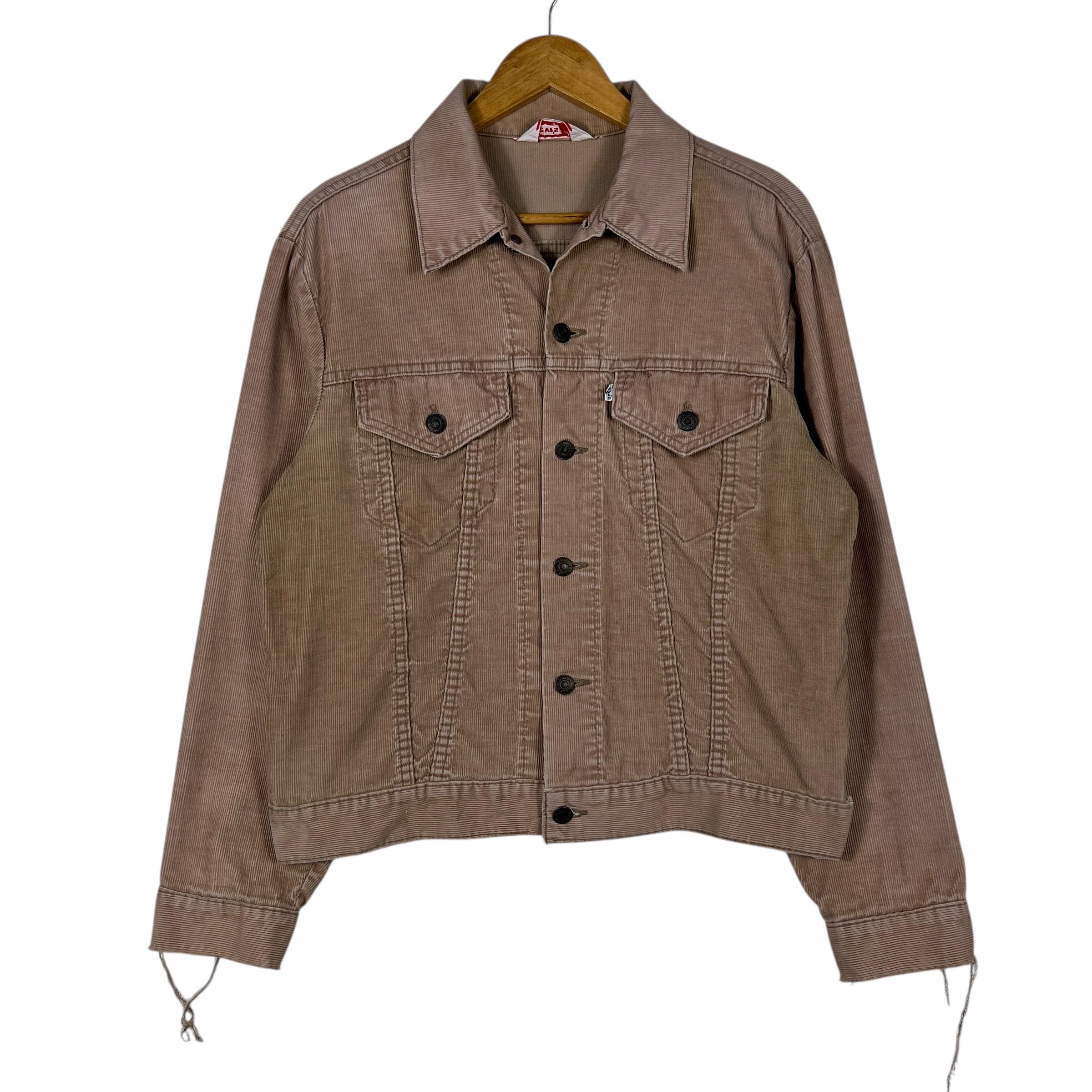 Vintage Levis Type 3 Trucker Corduroy Jacket Made in Usa Size - 40