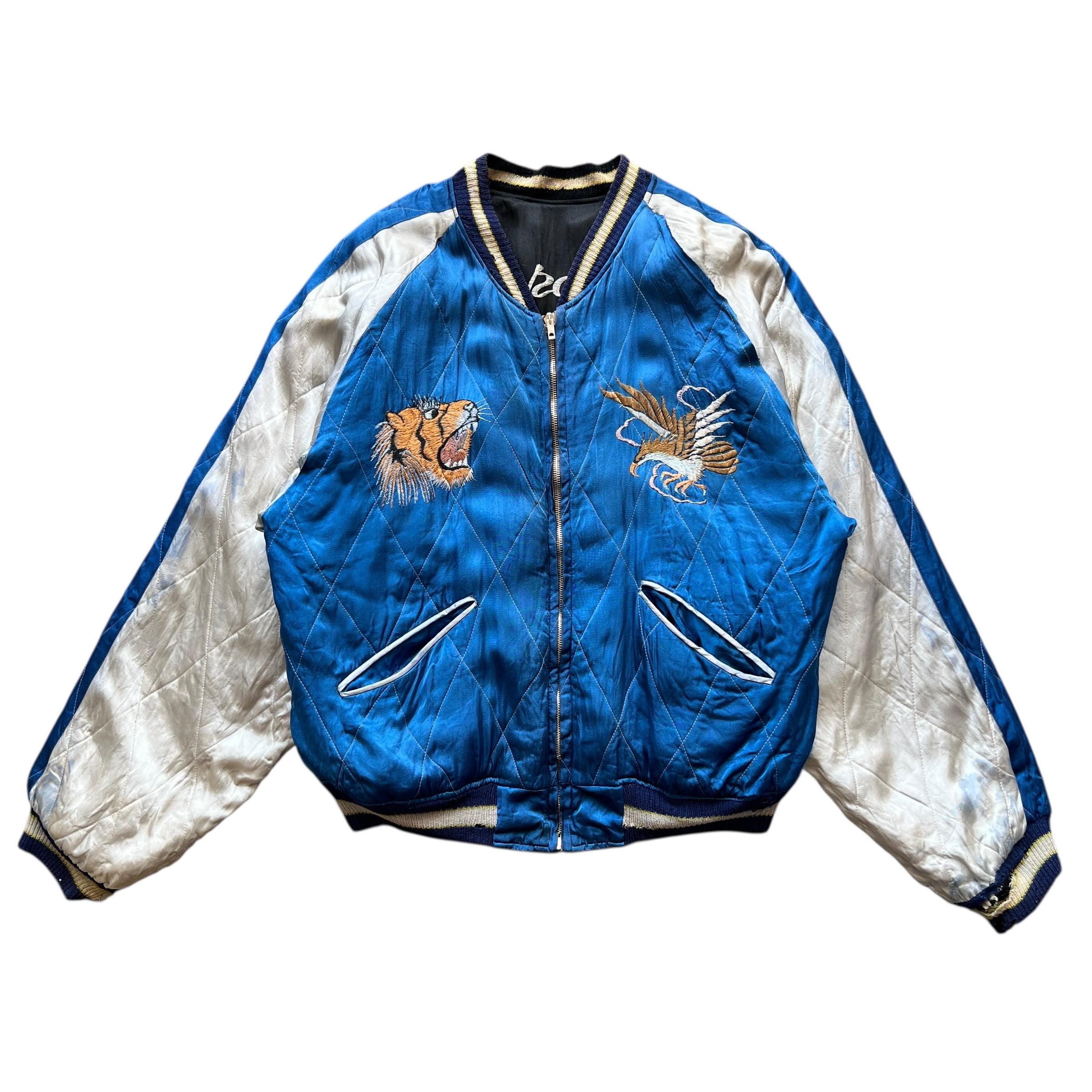 Japan Sukajan Reversible Souvenir Jacket Embroidered Men