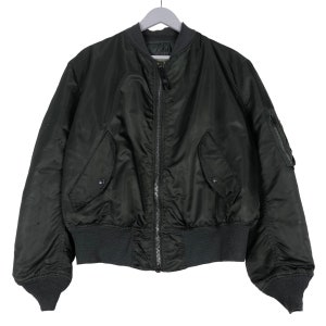 ALPHA INDUSTRIES Flight MA-1 Bomber Jacket Green Flyers ALPHA INDUSTRIES Flight MA-1 Bomber Jacket Green Flyers