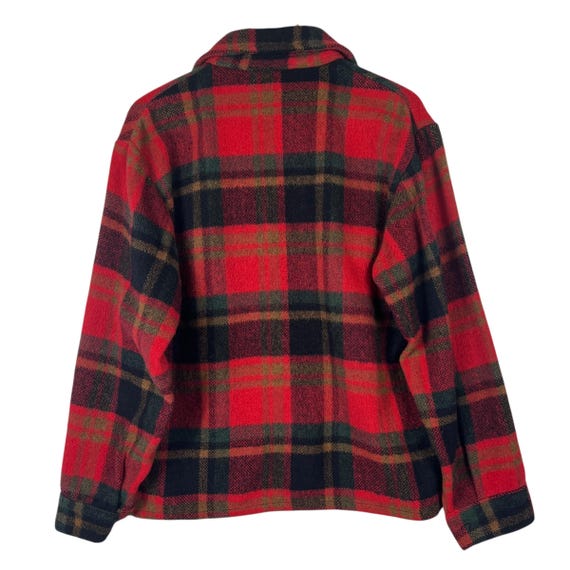 Vintage 50s Buffalo Plaid Check Cpo Jacket - Etsy
