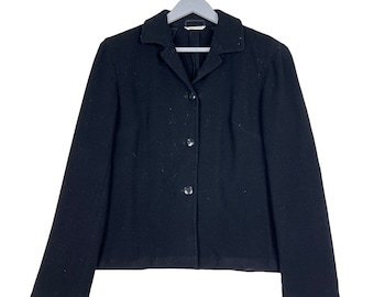 Wollen Max Mara-jack gemaakt in Italië