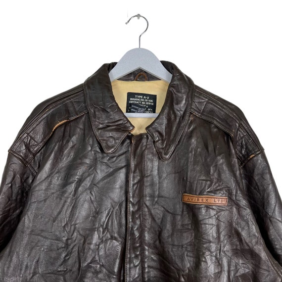 Rare Vintage Avirex Type A-2 Leather Jacket - Etsy