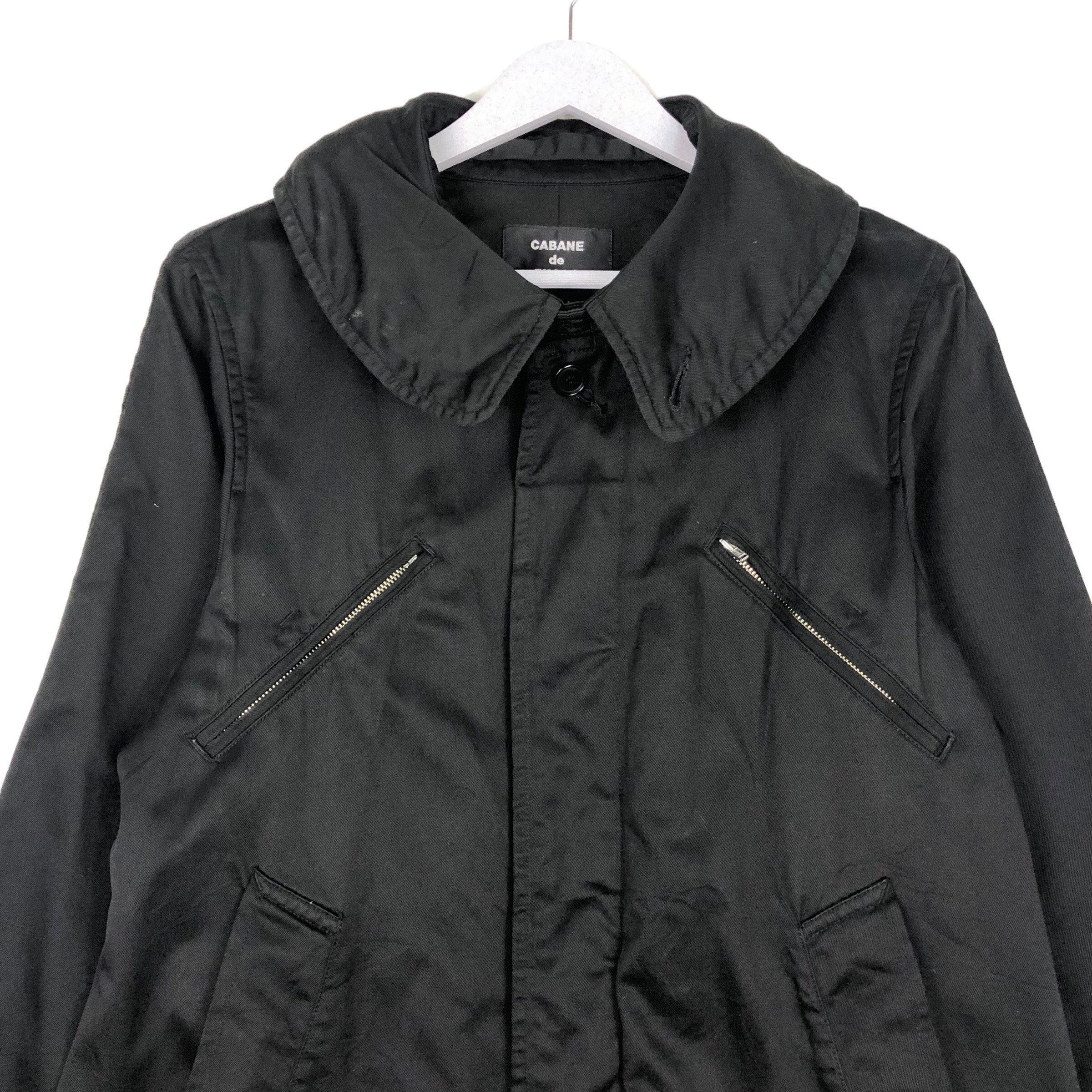 カバネ・ド・ズッカ イッセイミヤケ ジッパーコート ジャケット 日本製