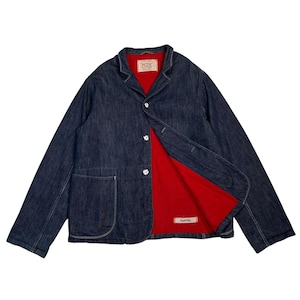 Vintage kapital Denim Blanket Navy Jacket Made In Japan Size XL