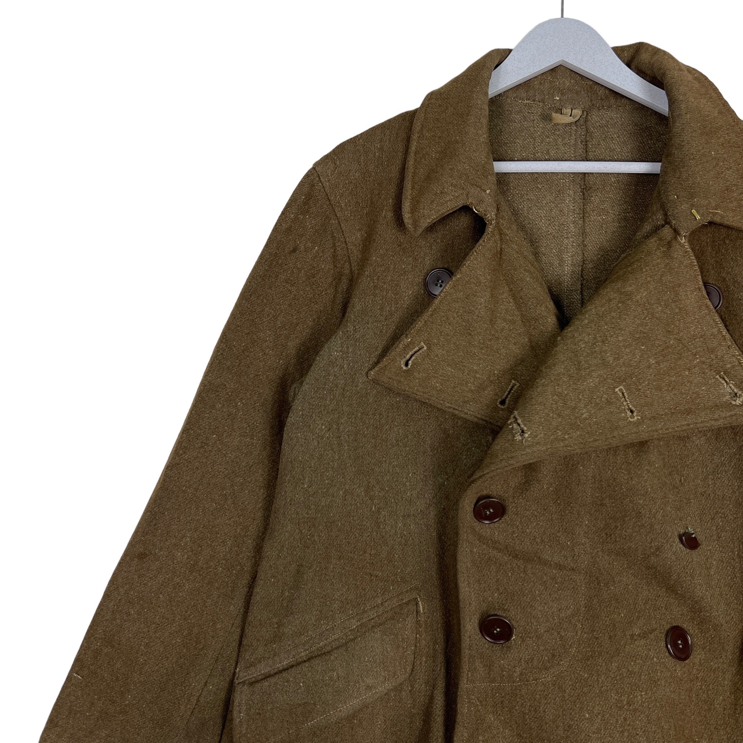 True Vintage 40's WWII Double Breast Wool Coats Us Army - Etsy