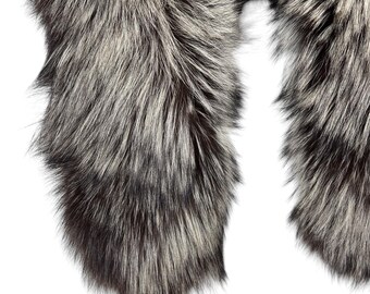 Rare Saga Fox Trim Besatz Garniture Collar Shoulder Scarf