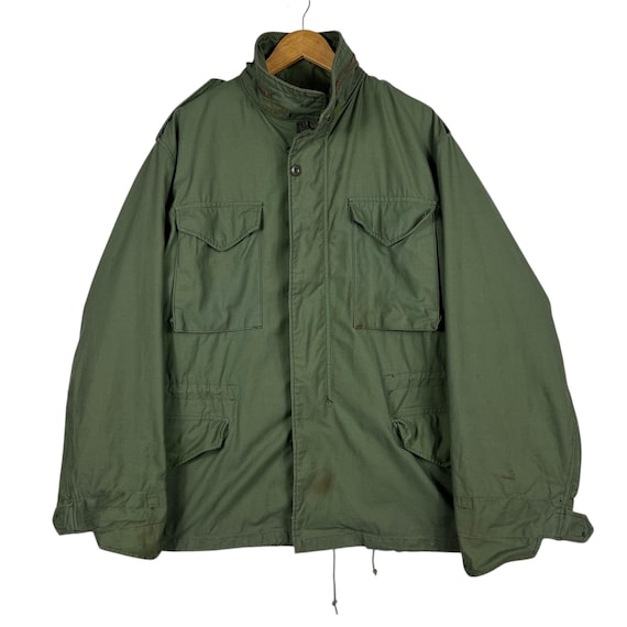 Vintage Alpha Industries M-65 Military Field Jacket - Scovill