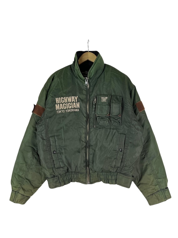 Vintage Yellowcorn Highway Magician Tokyo Yokohama Bomber Jacket