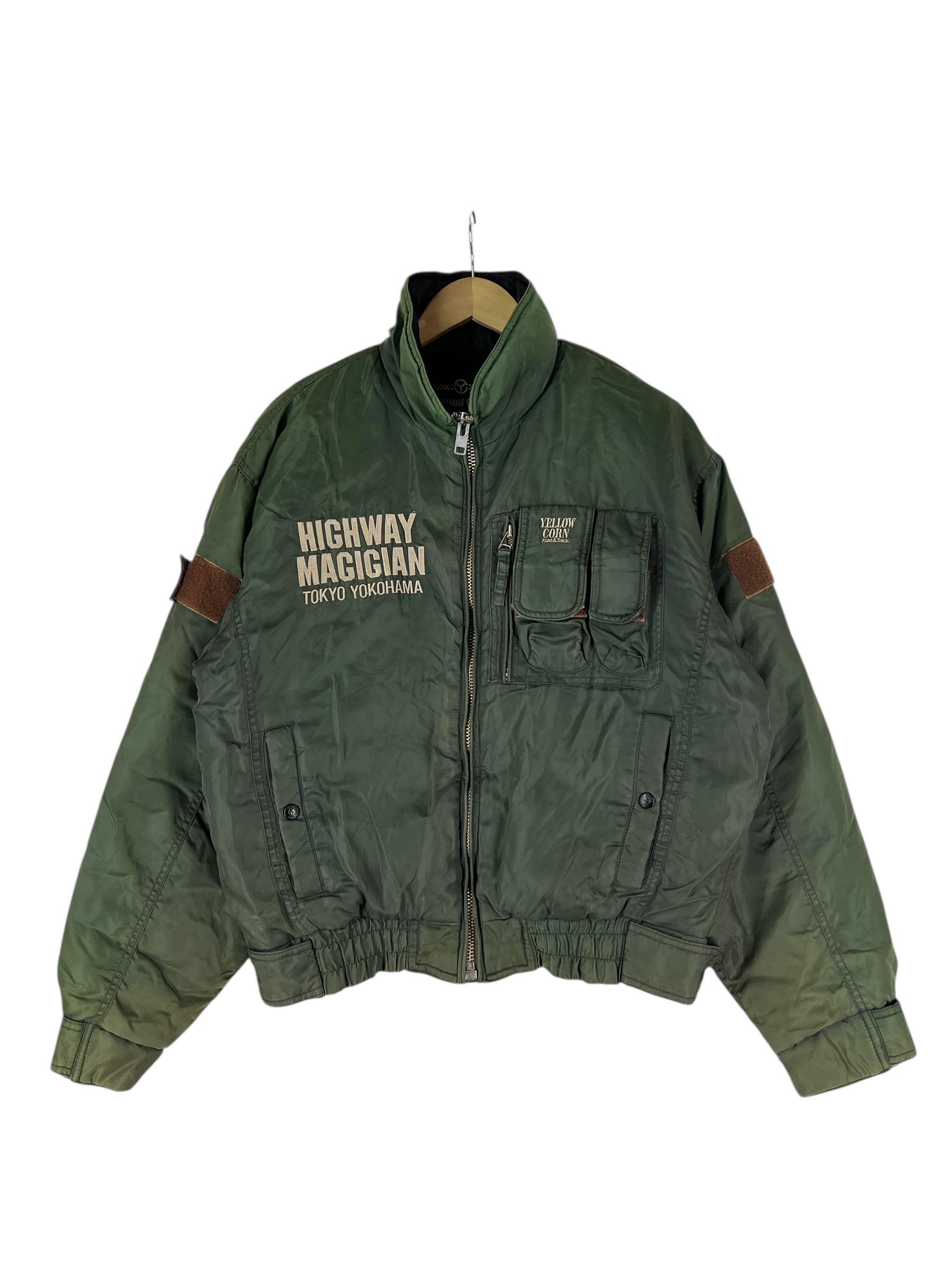 Vintage Yellowcorn Highway Magician Tokyo Yokohama Bomber Jacket