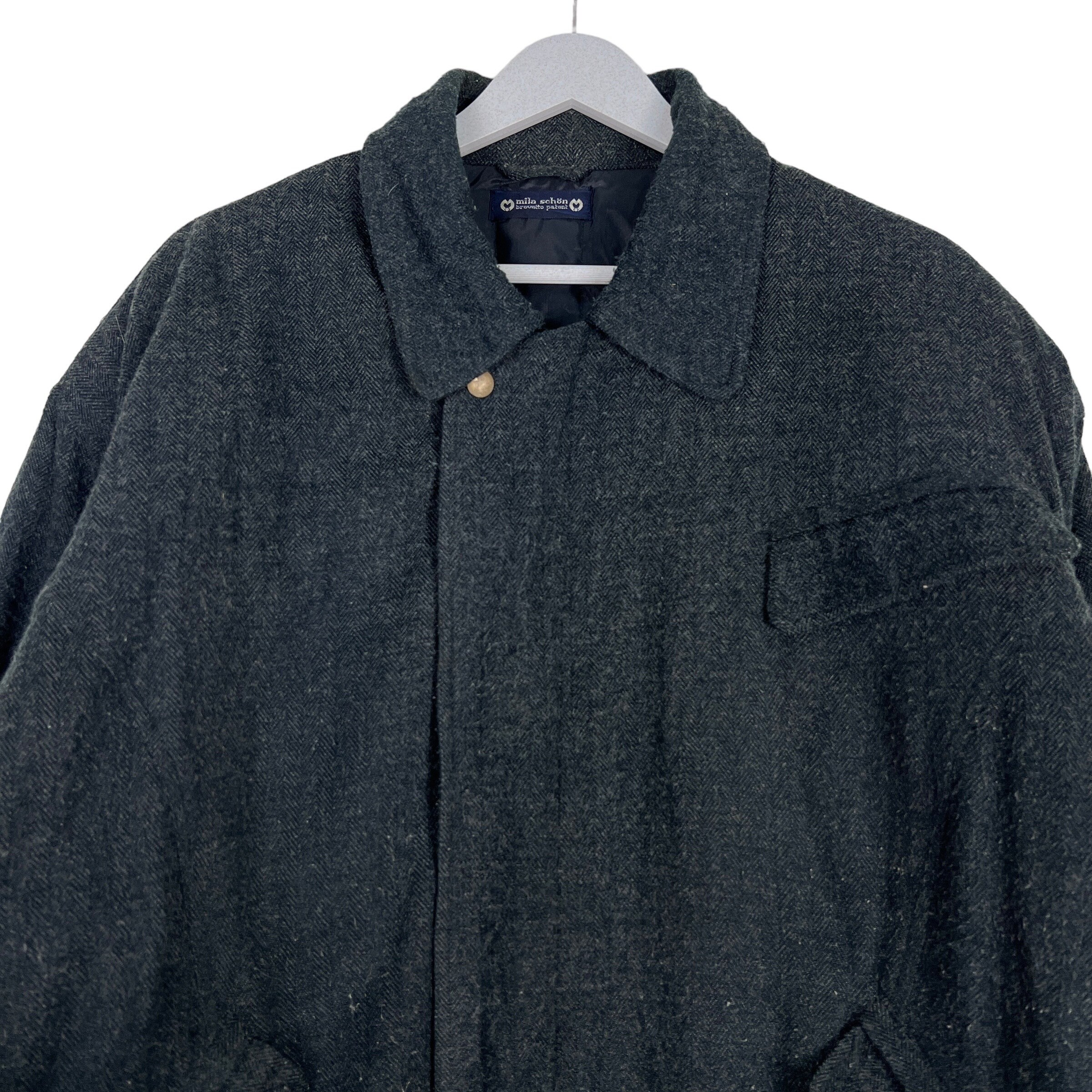 新規購入 Wool Schon Mila Vintage Archives Bomber Etsy - Jacket ジャケット・アウター