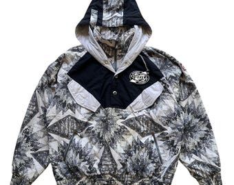 Vintage Oneill Performance Snogear bomberjacka med halv dragkedja - storlek Medium