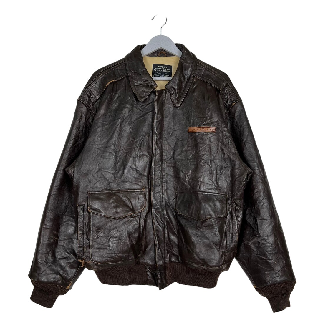 い*な様 80s avirex A-2 real leather bomber $_12.JPG?set_id=880000500F