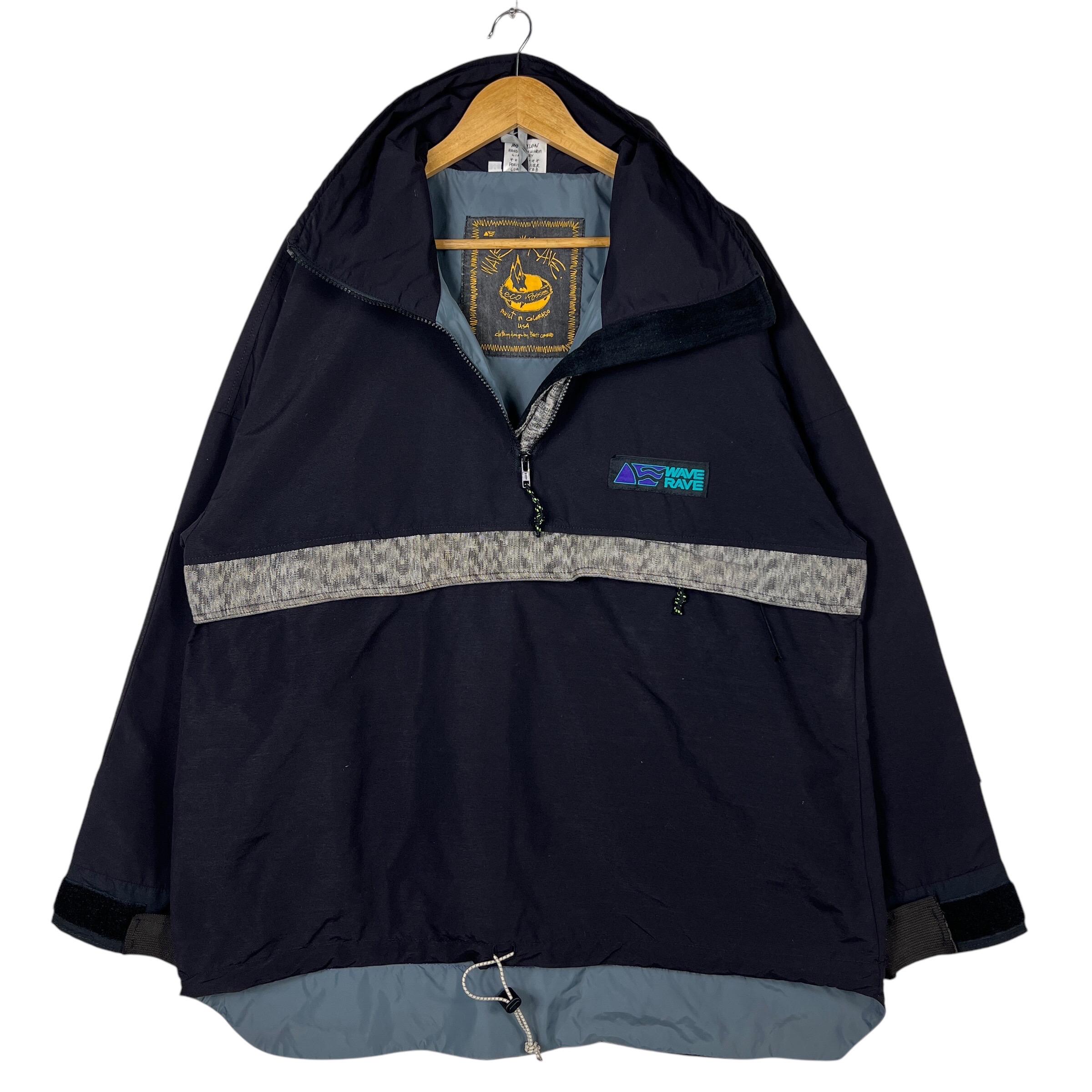 90s Vintage Wave Rave Usa Snowboard Eco Posse Anorak Jacket